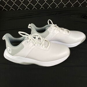 FootJoy ProLite Golf Shoes 56924 White/Gray Men's Size 8.5